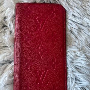 Authentic Louis Vuitton Monogram Empreinte Customized iPhone13 ProFolio 🤗